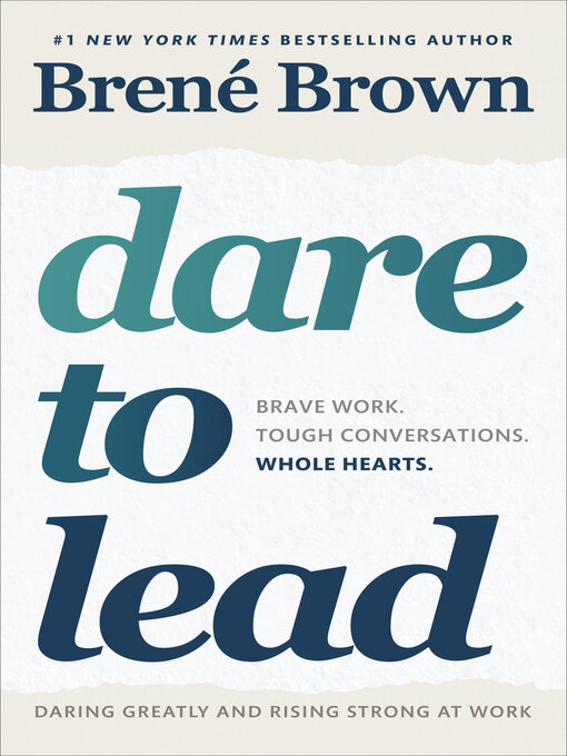 Title details for Dare to Lead by Brené Brown - Wait list